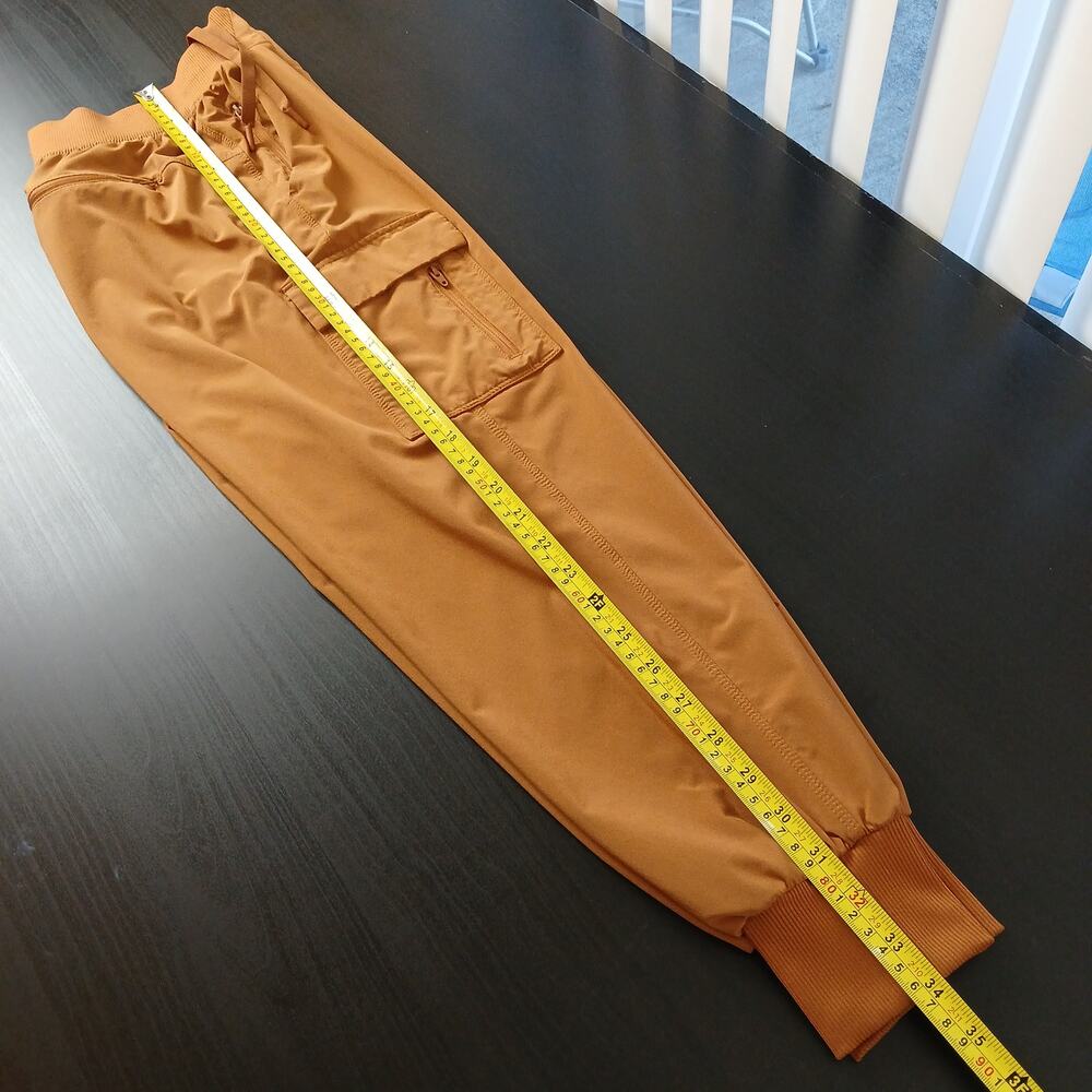 All in Motion Active Light Cargo Jogger Pants XS orange brown athletic - Picture 13 of 16